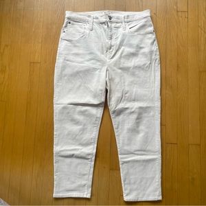 NWOT Madewell Classic Straight Cuorduroy Jean